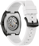 Bulova Marine Star Automatic Open Heart Black Dial  | 98A345