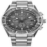 Citizen Eco-Drive Super Titanium Chronograph Grey Dial Watch CA0890-54H