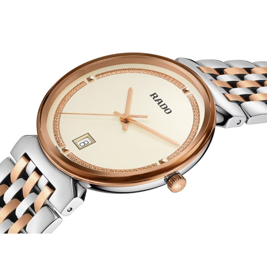 Rado Florence Quartz Champagne Dial Unisex Watch R48912403