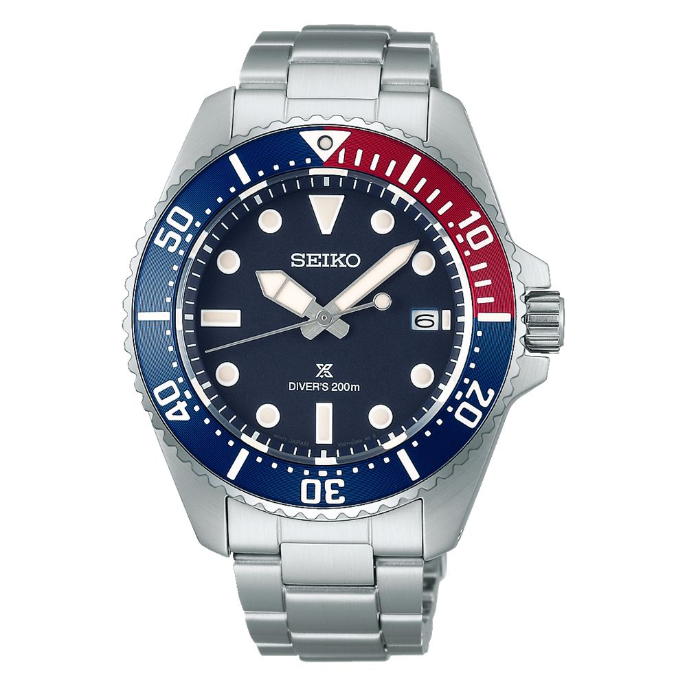 Seiko Prospex Solar Diver's 41mm Mens Watch SNE595P1 - Bijoux Eclore