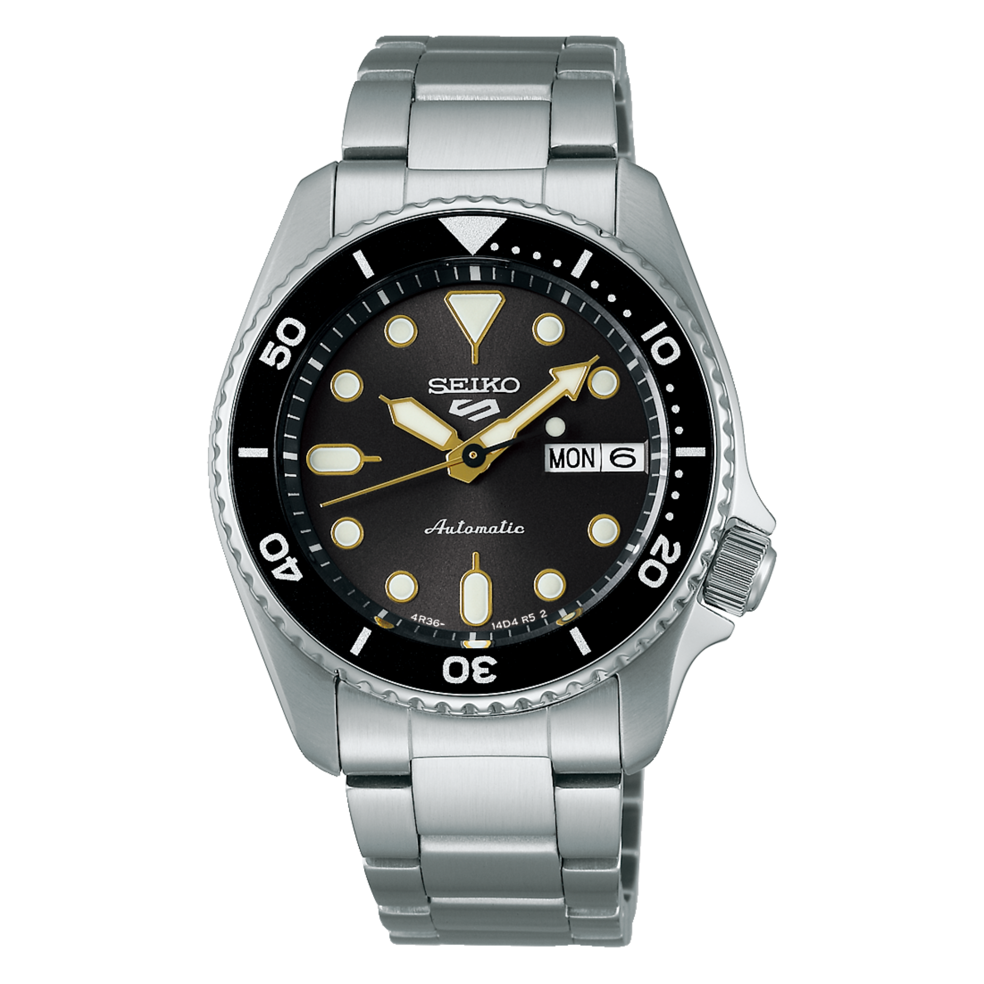 Seiko 5 Sports SRPL79 5 Sports 38 mm Steel Grey Dial Diver Automatic Men's Watch - Bijoux Eclore