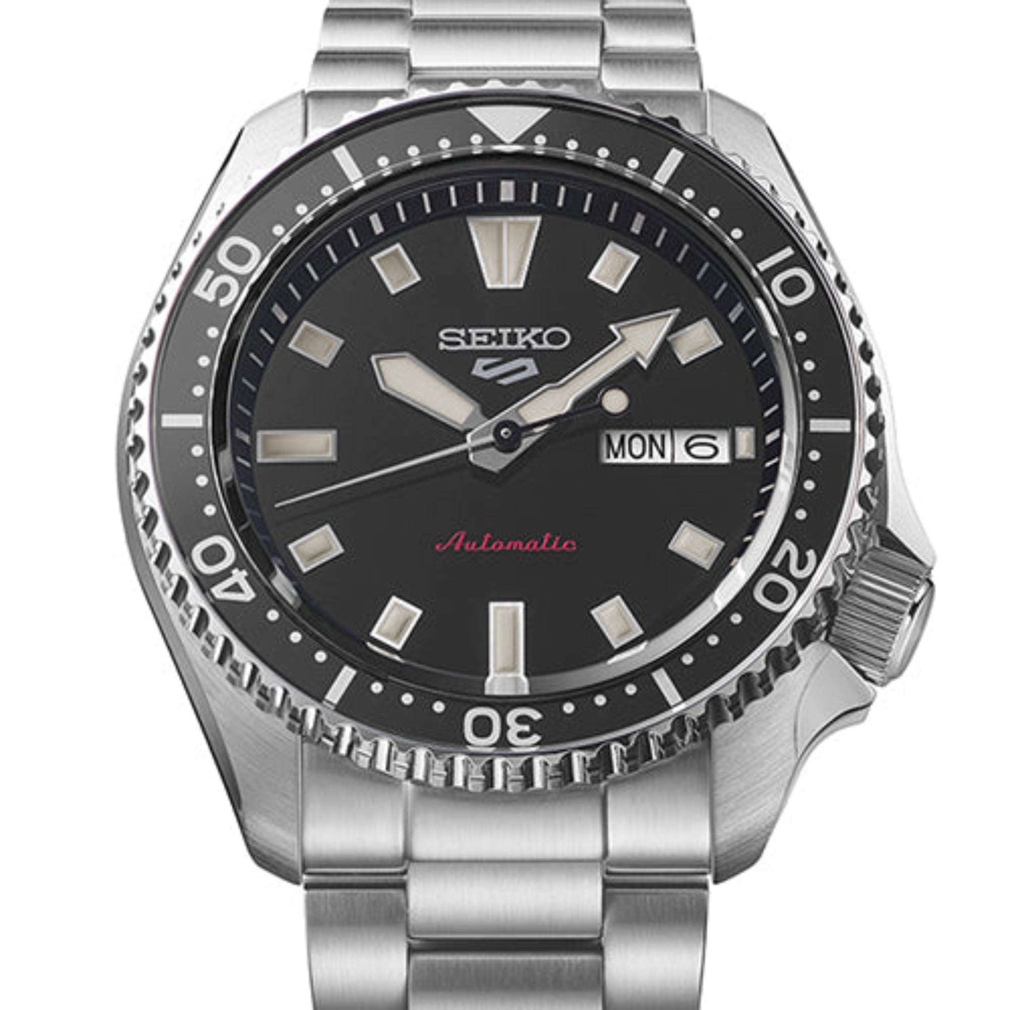 Seiko SRPL85K1J Men's Watch Seiko 5 Sports SKX Redux in Kuro Automatic - Bijoux Eclore