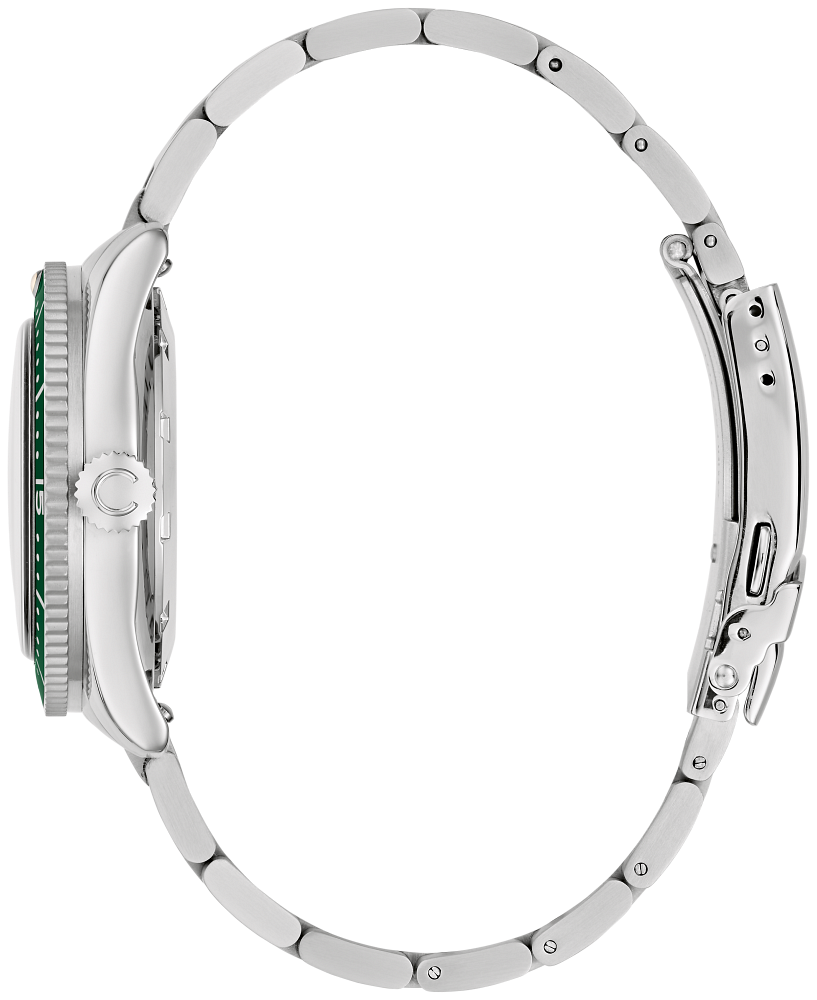 Caravelle by Bulova Sea Hunter Automatic Stainless Steel Watch 43B179 - Bijoux Eclore