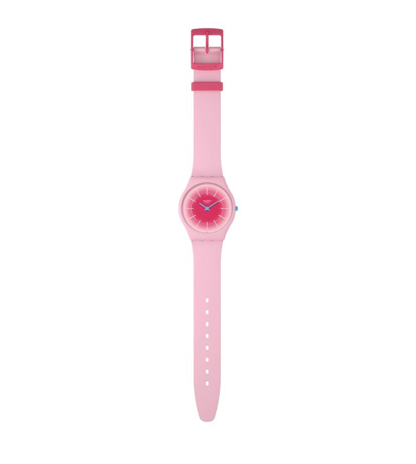 Swatch Ultra Slim Radiantly Pink watch SS08P110