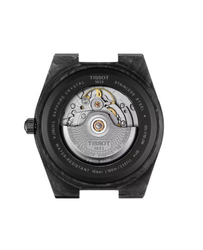 Tissot PRX Powermatic 80 40mm Carbon T137.907.97.201.00 - Bijoux Eclore