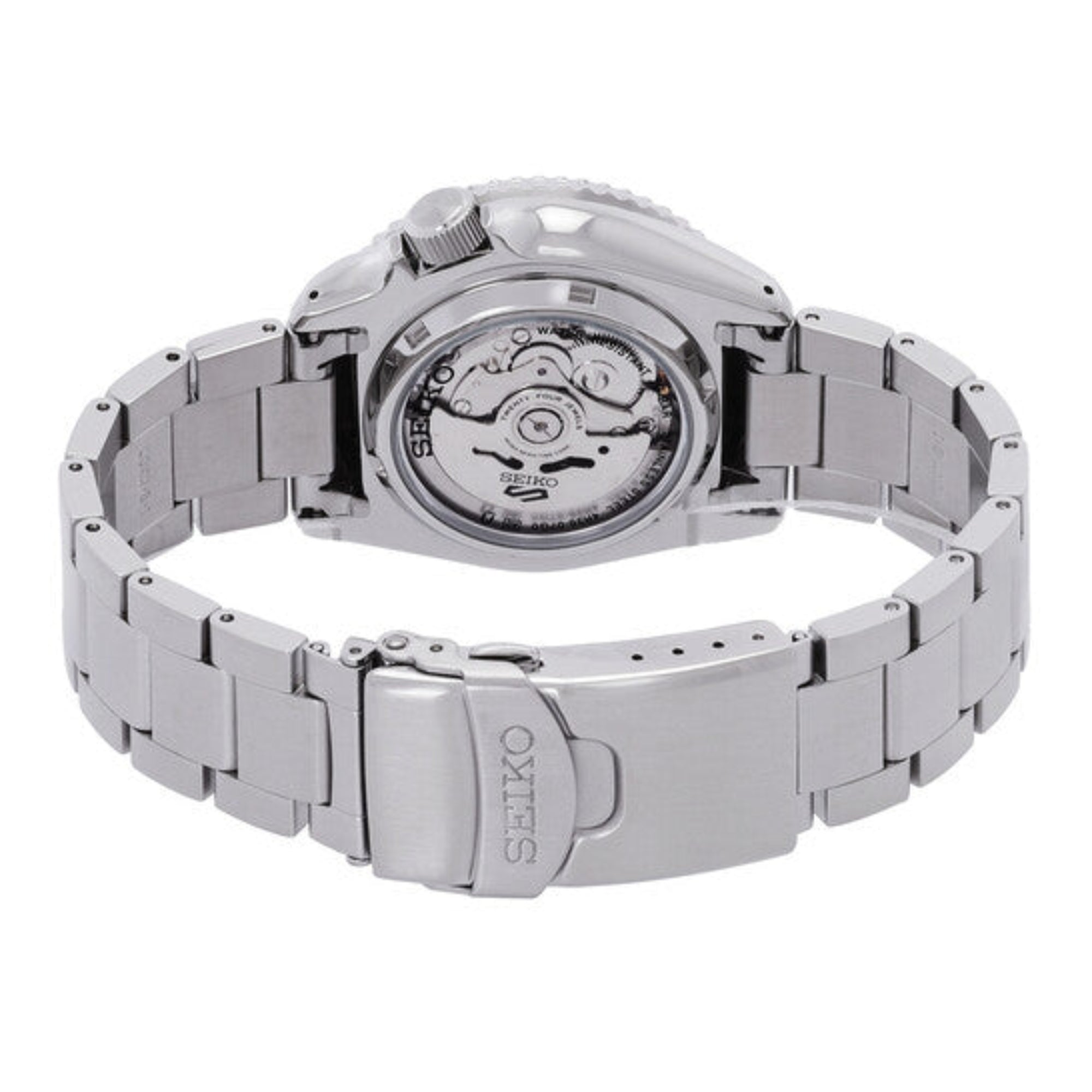 Seiko SRPD55K1J 5 Sports Automatic Black Dial Men's Watch - Bijoux Eclore