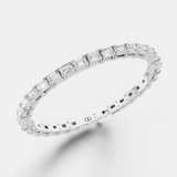 Elegant Tennis Bracelet with Emerald-Cut Diamonds,  Setting for a Timeless Luxury Look - Bijoux Eclore