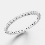 Exquisite Round Brilliant-Cut Diamond Tennis Bracelet in  Handcrafted with Radiant Diamonds for Timeless Elegance and a Secure Classic Clasp - Bijoux Eclore
