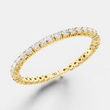 Exquisite Round Brilliant-Cut Diamond Tennis Bracelet in  Handcrafted with Radiant Diamonds for Timeless Elegance and a Secure Classic Clasp - Bijoux Eclore