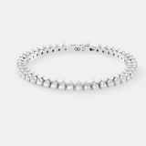 Exquisite Tennis Bracelet Showcasing Brilliant Pear-Cut Diamond Stones in a Timeless, Sophisticated Design of Radiant Luxury and Refined Elegance - Bijoux Eclore