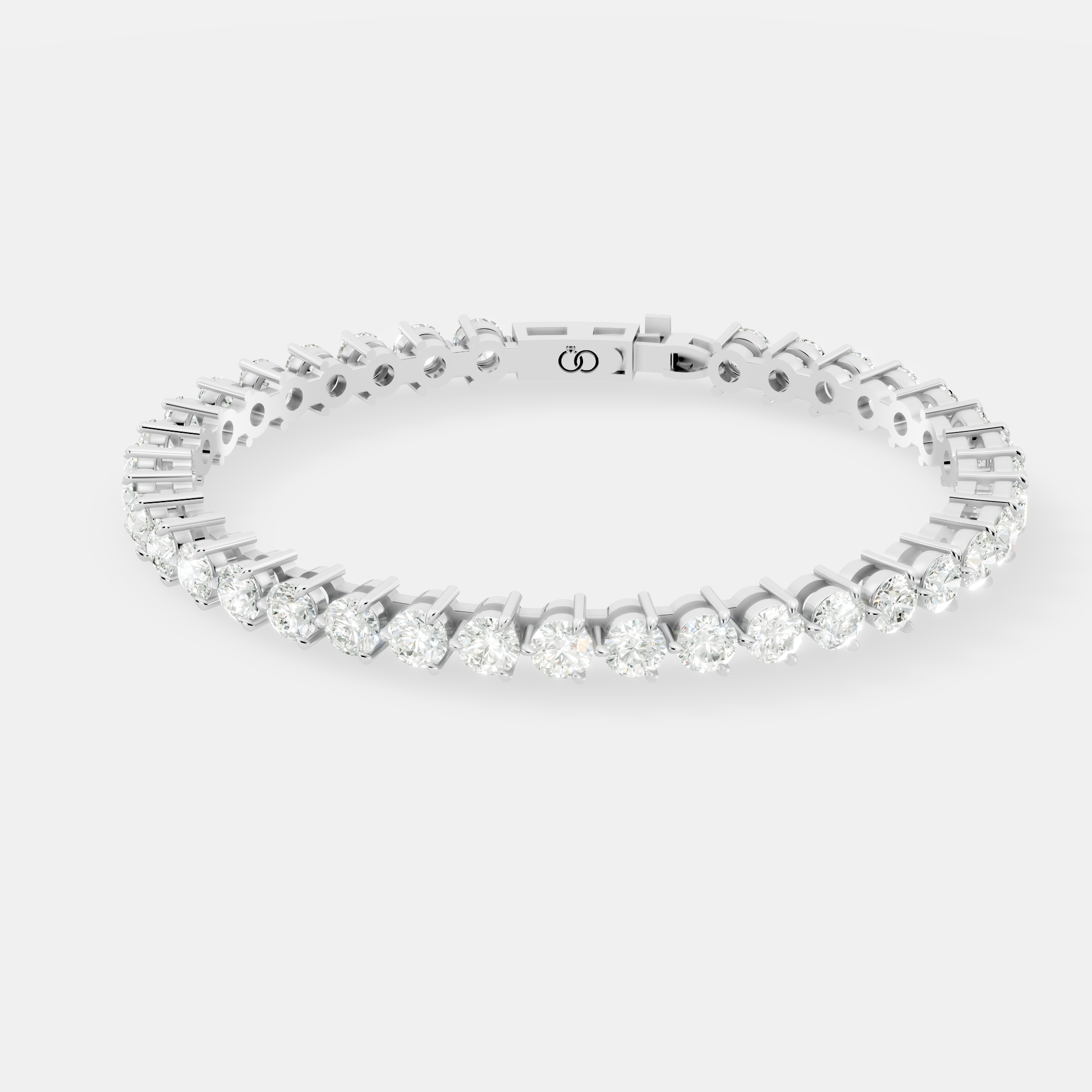 Eternal Sparkle Round Diamond Tennis Bracelet (36 PTS) - Bijoux Eclore