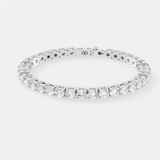 Exquisite Round Brilliant-Cut Diamond Tennis Bracelet in  Handcrafted with Radiant Diamonds for Timeless Elegance and a Secure Classic Clasp - Bijoux Eclore