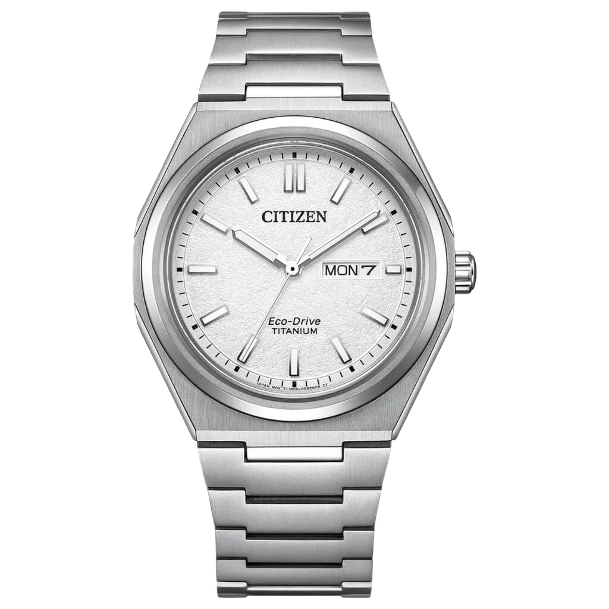 Citizen Zenshin Three-hand Eco-Drive Men's Watch AW0130-85A - Bijoux Eclore