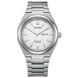 Citizen Zenshin Three-hand Eco-Drive Men's Watch AW0130-85A - Bijoux Eclore