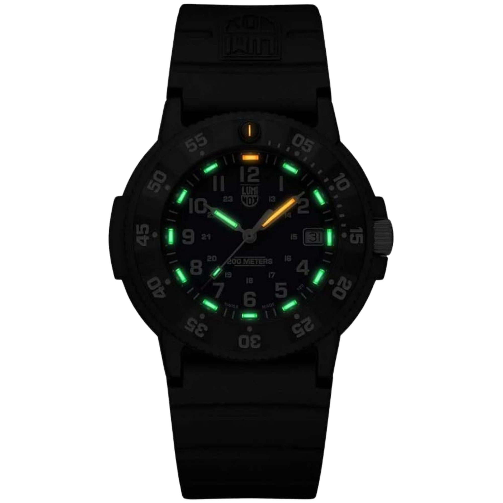 Luminox Men Analogue Automatic Watch with Rubber Strap XS.3001.EVO.BO - Bijoux Eclore
