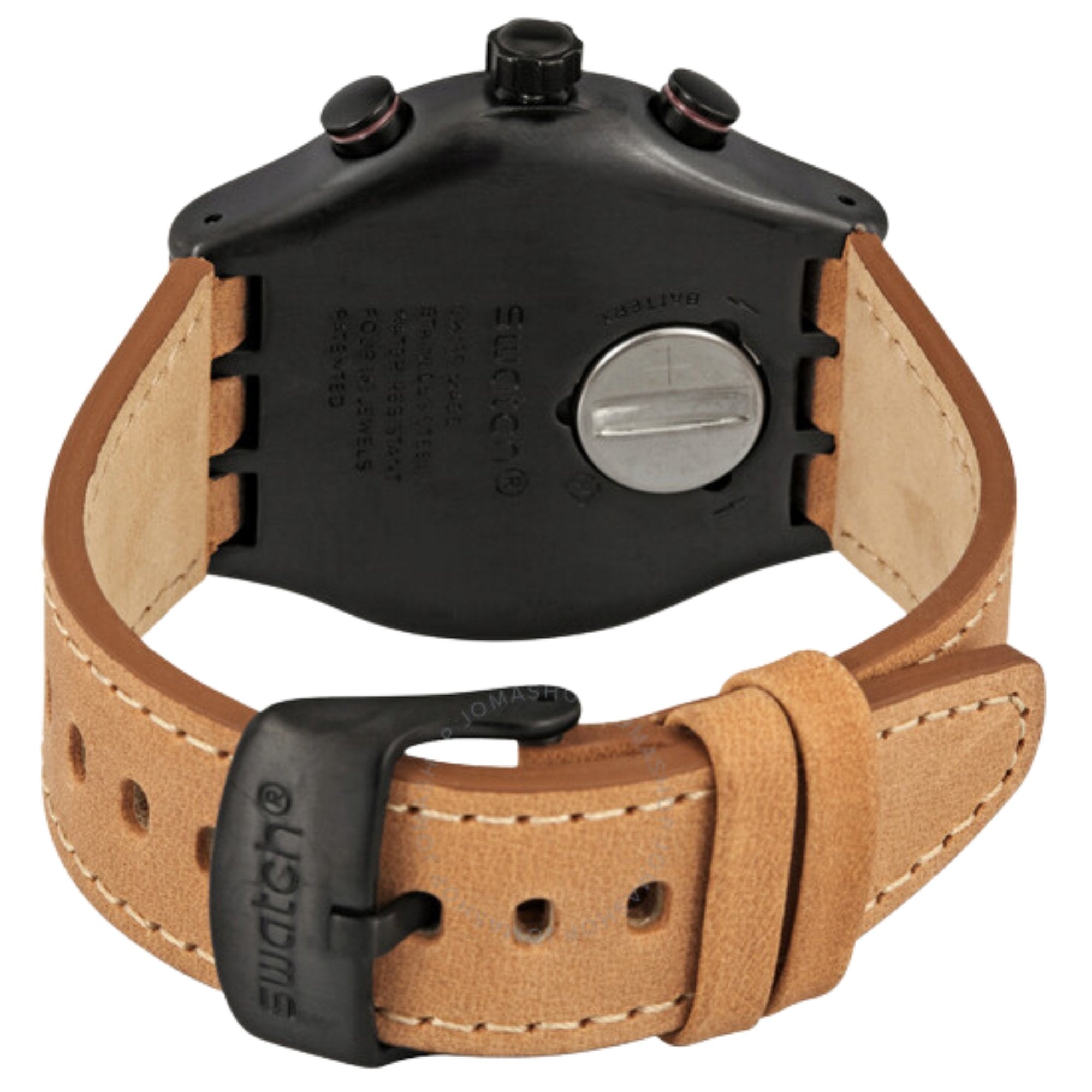 Swatch Irony Quartz Movement Black Dial Men's Watch YVZ400 - Bijoux Eclore