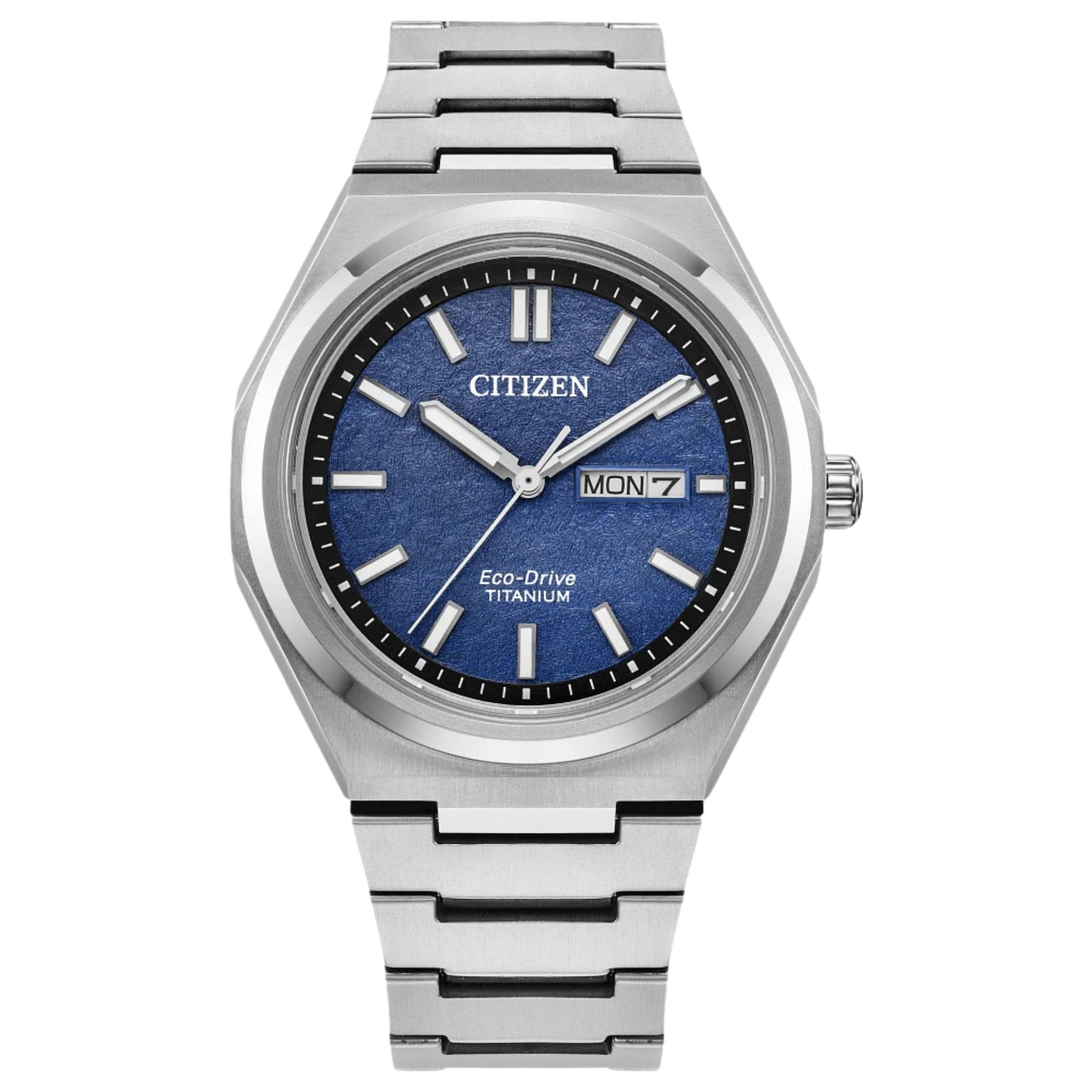 Citizen Zenshin Three-hand Eco-Drive Men's Watch AW0130-85L - Bijoux Eclore