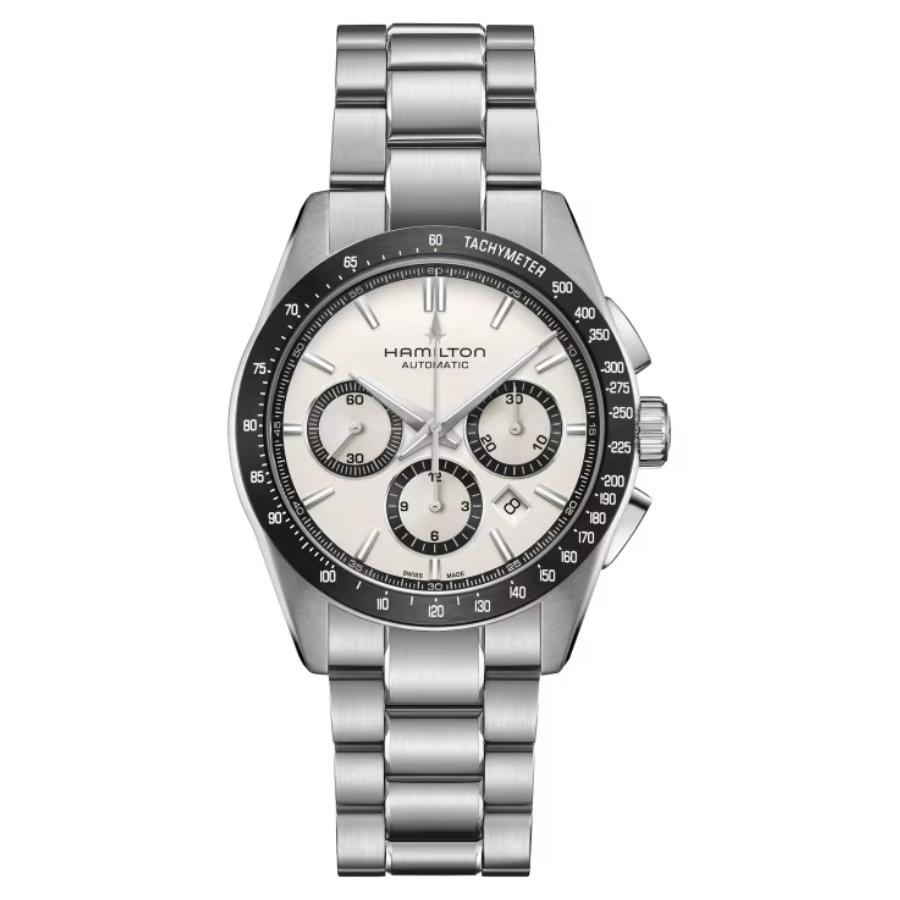 Hamilton Jazzmaster Performer Auto Chrono H36606110 - Bijoux Eclore