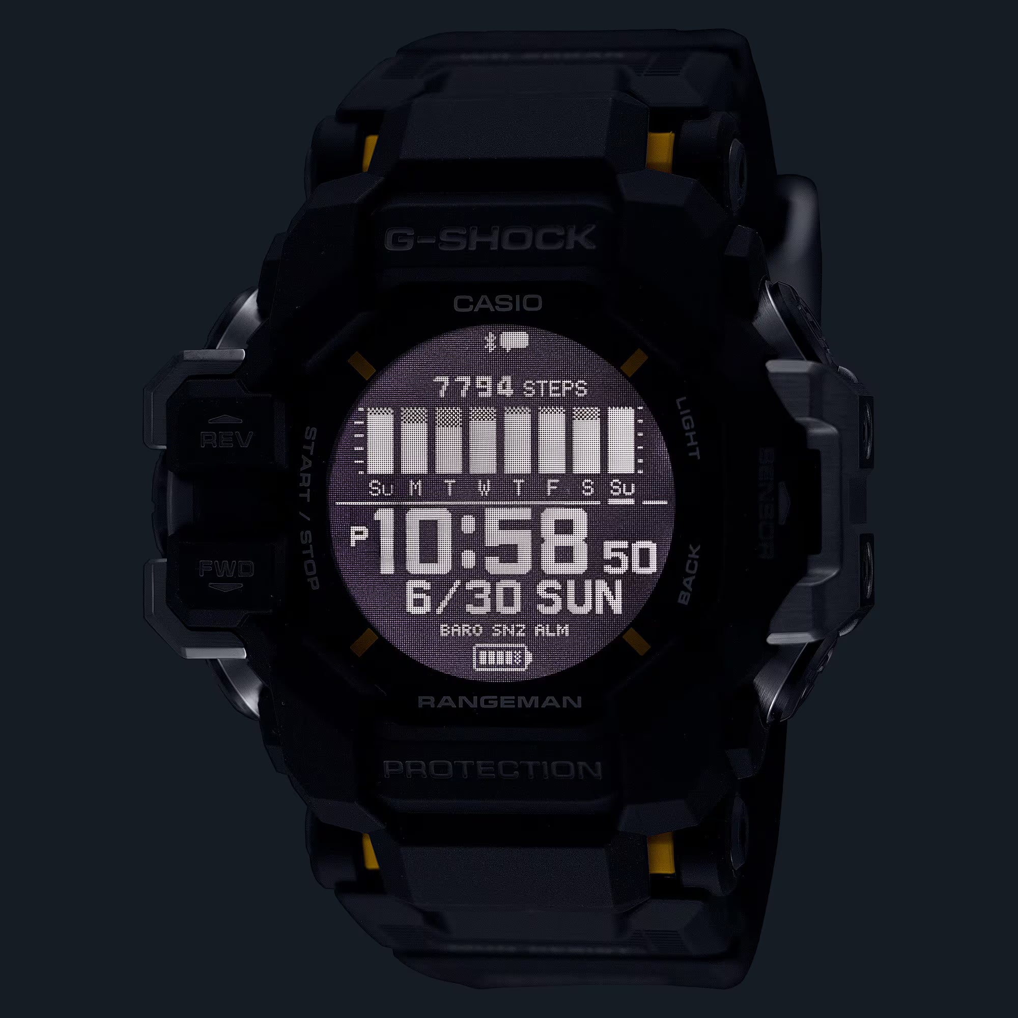 CASIO DW-H2000-1ACR cutting-edge hybrid smartwatch - Bijoux Eclore