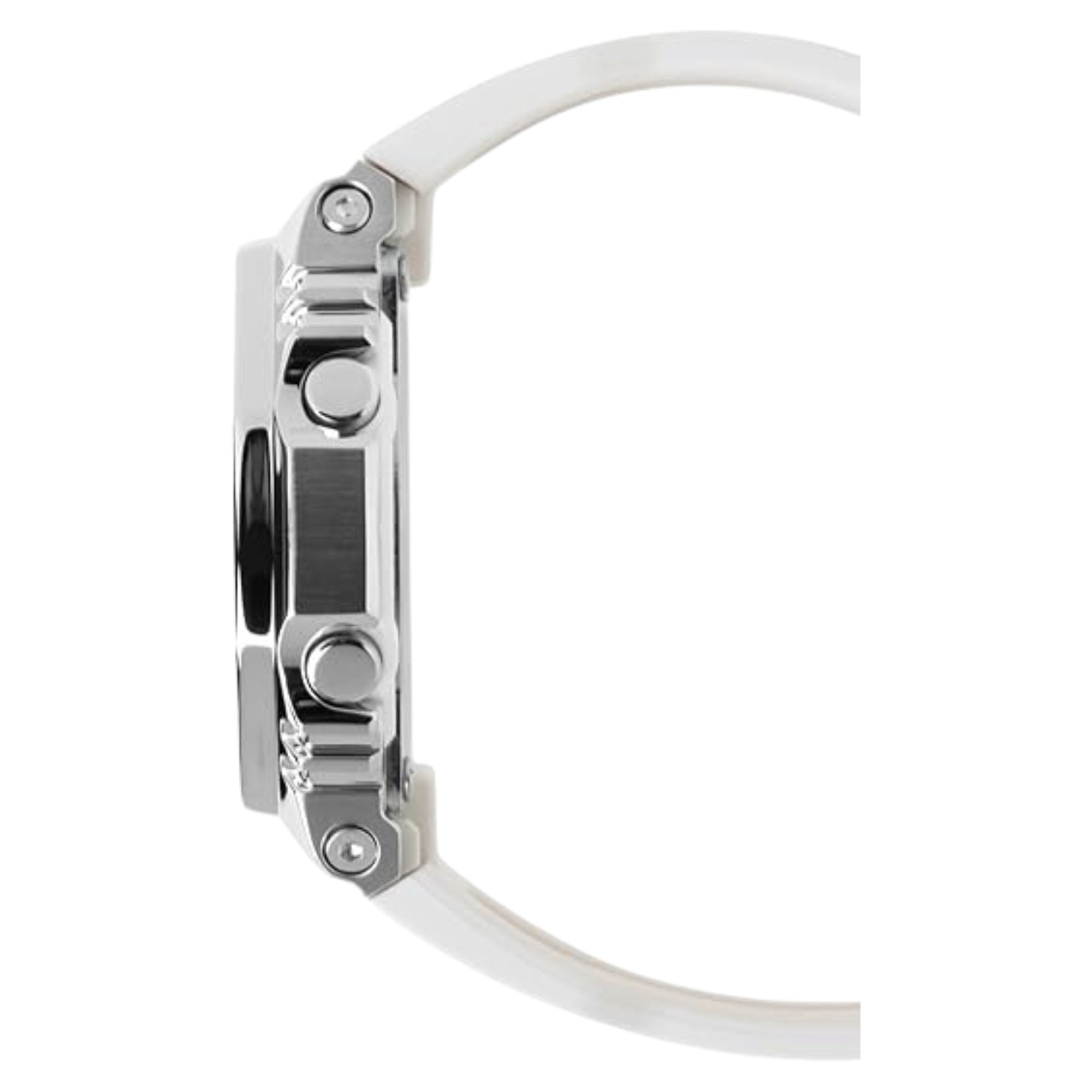 G-Shock Casio Analog-Digital Beige Dial White Resin Watch 46mm - GMS2110-7A9 - Bijoux Eclore