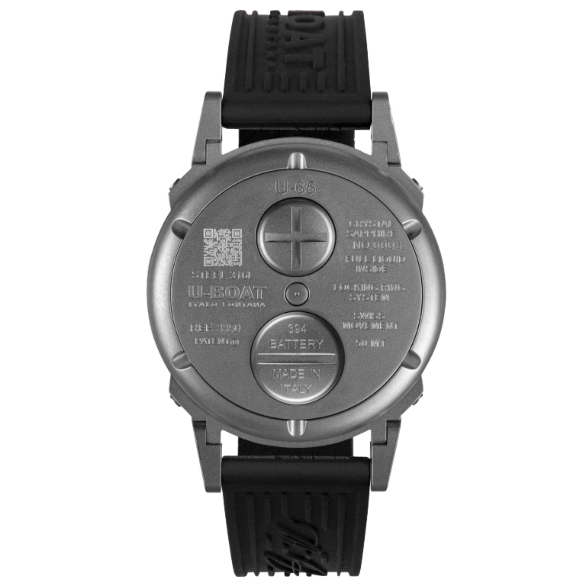 U-65 44MM SS GREEN REF. 3350 - Bijoux Eclore