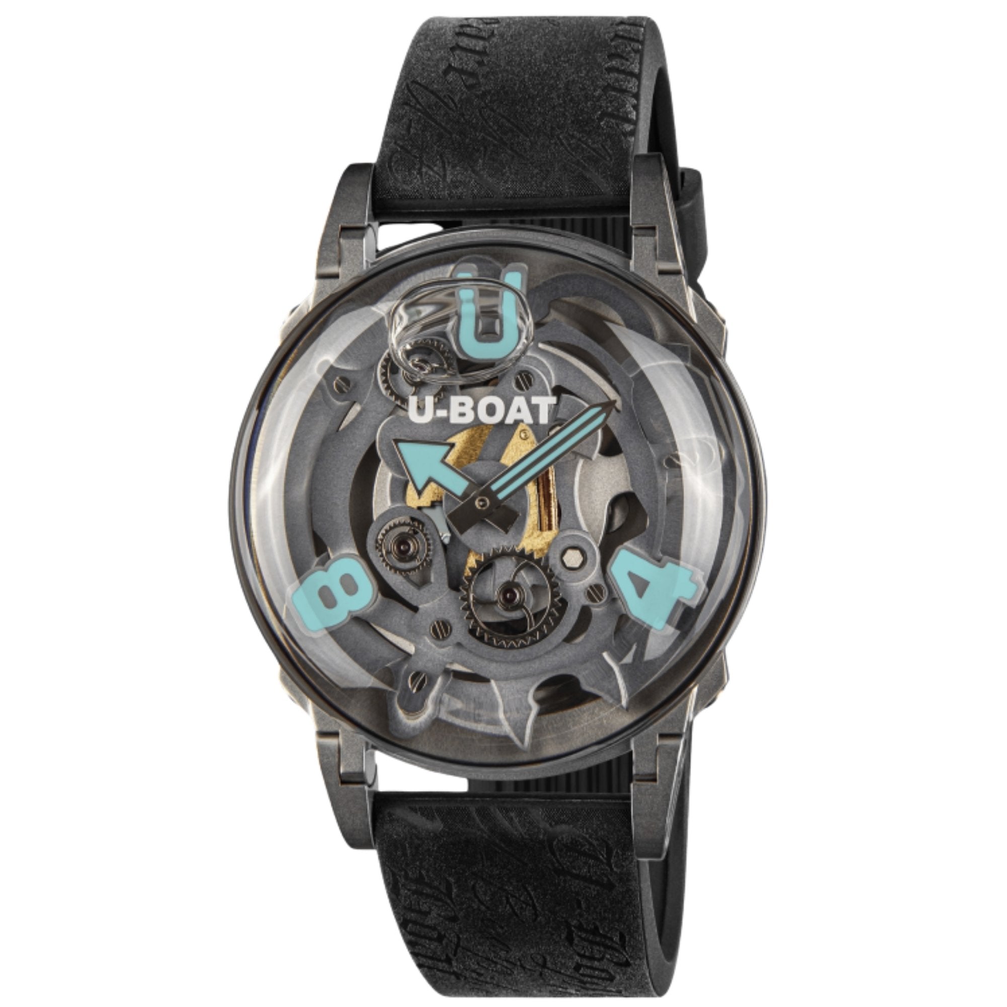 Uboat U-65 44MM SS TURQUOISE 3352 - Bijoux Eclore