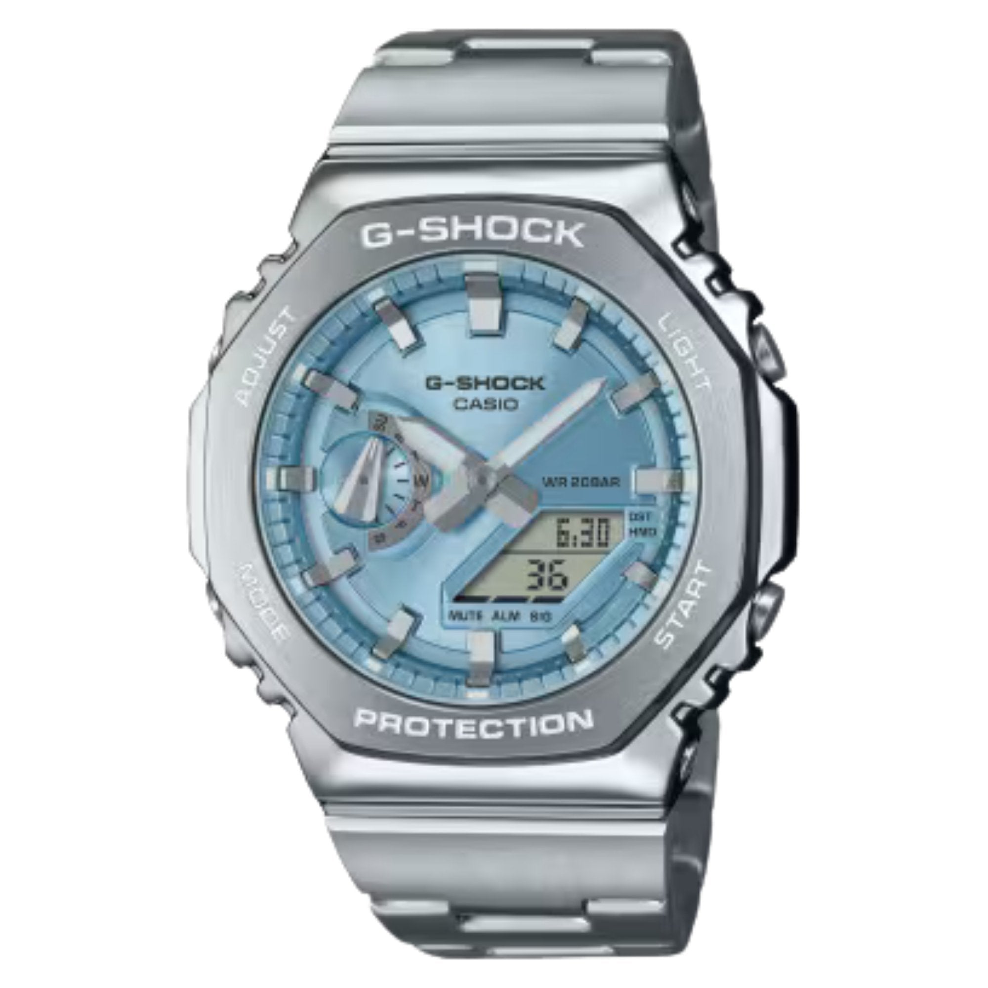 CASIO G-STEEL 2100 Series GM2110D-2A - Bijoux Eclore
