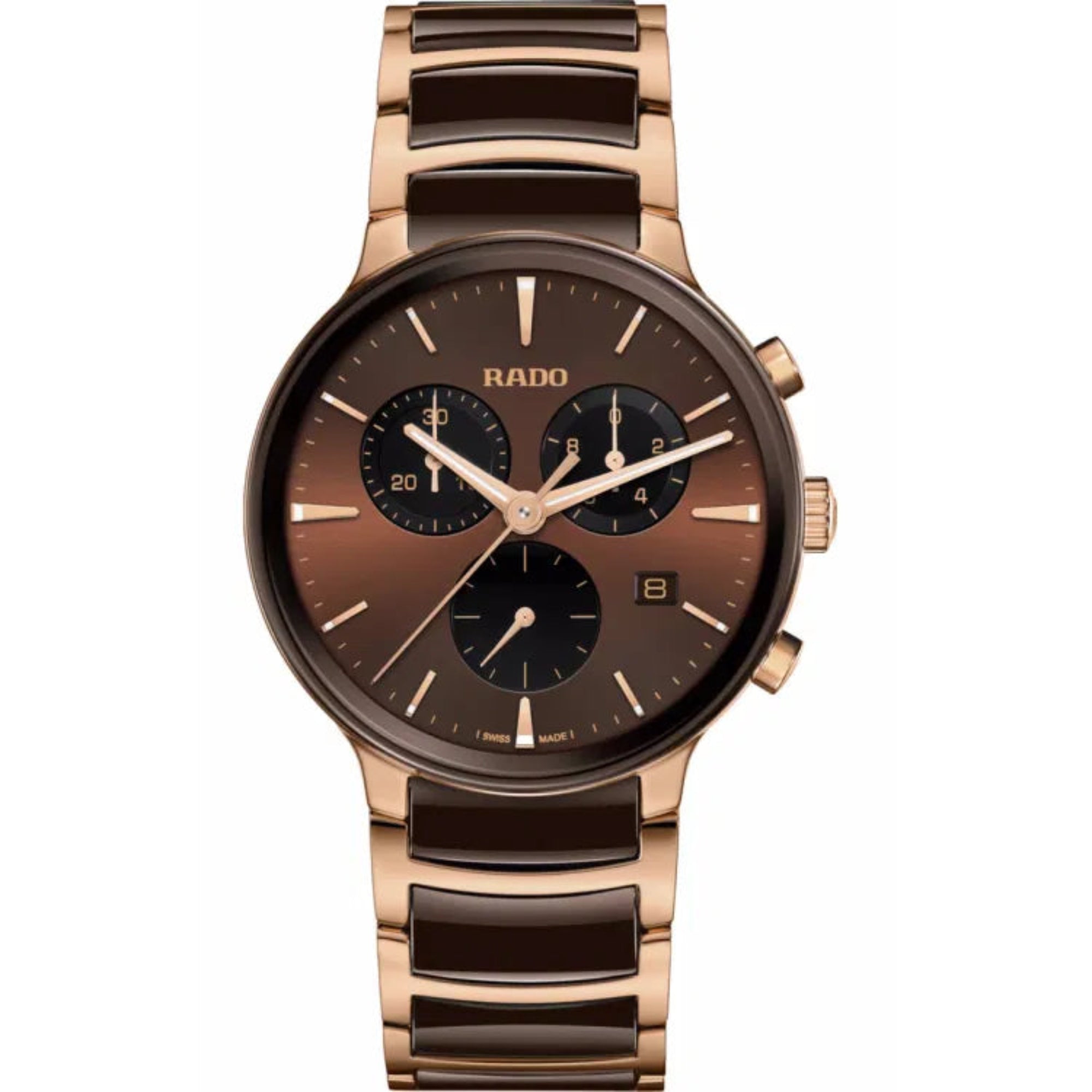 Rado R30212302 Centrix Chronograph 41mm Unisex Watch MPN: - Bijoux Eclore