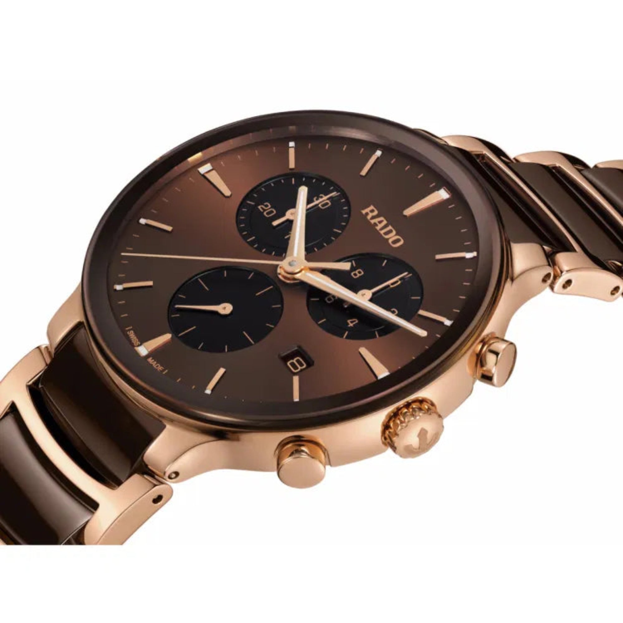 Rado R30212302 Centrix Chronograph 41mm Unisex Watch MPN: - Bijoux Eclore