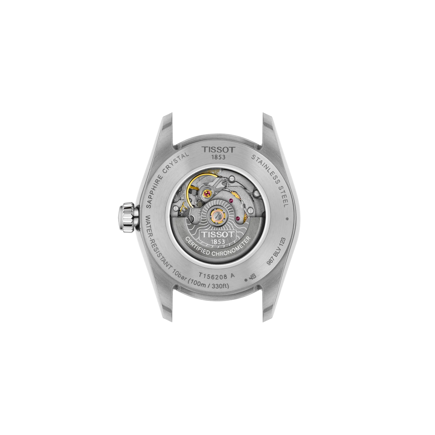 Tissot Ballade Powermatic 48 COSC 30mm T156.208.22.033.00 - Bijoux Eclore