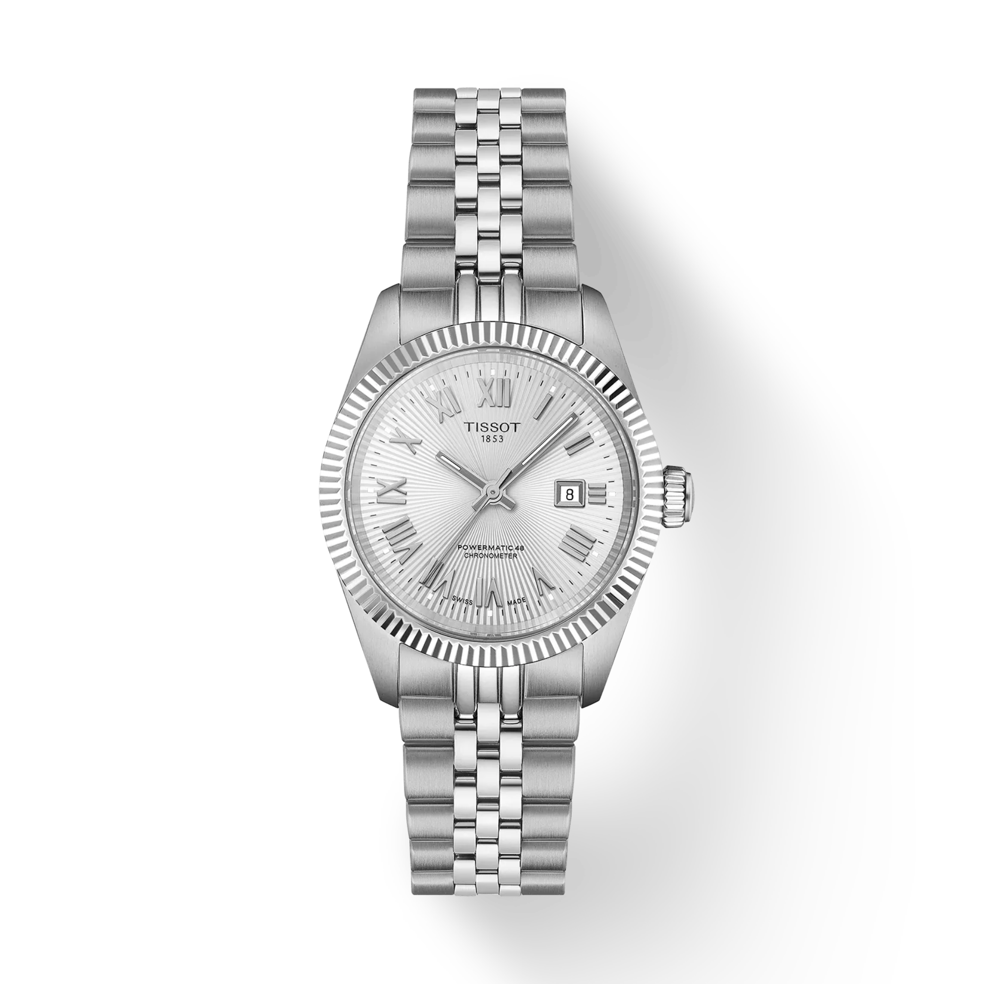 Tissot Ballade Powermatic 48 COSC 30mm T156.208.11.033.00 - Bijoux Eclore