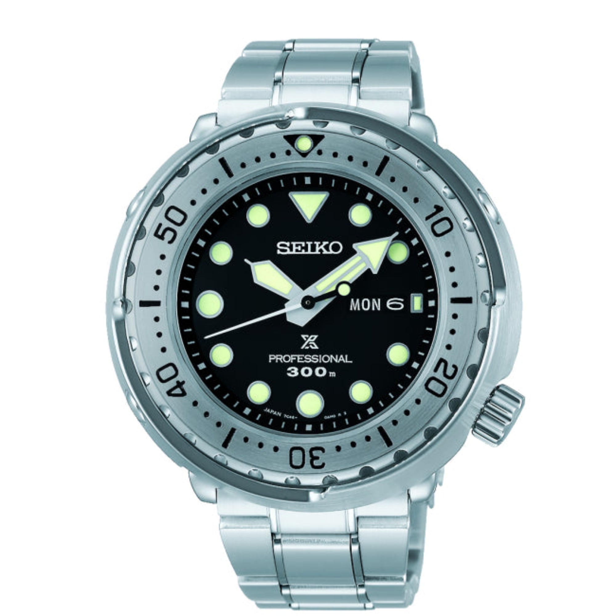Seiko S23633J1F Prospex Marine Master Professional 300M Quartz Scuba Diver Tuna - Bijoux Eclore