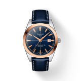 Tissot Gentleman Powermatic 80 Silicium Solid 18k Gold Bezel T927.407.46.041.00