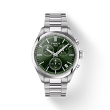 Montre chronographe à quartz TISSOT PR 100 pour homme avec cadran vert T150.417.11.091.00