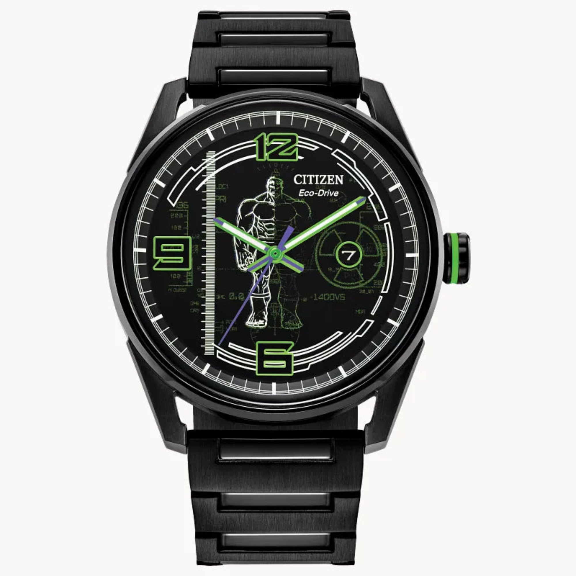 special-edition Marvel collection Incredible Hulk BM7675-57W - Bijoux Eclore
