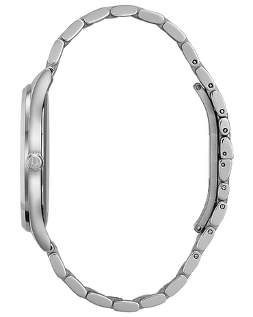 sachin and babi light blue dress Bulova Classic Mens Silver Tone Stainless Steel Bracelet Watch 96b149