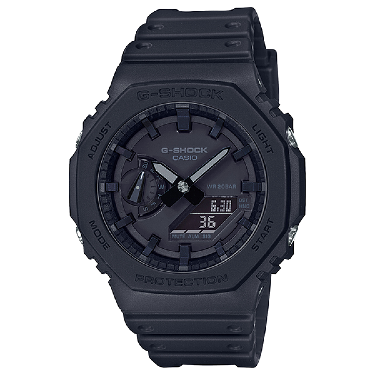 Casio G-Shock Analog Digital Men's Casual Watch Series GA-2100-1A1