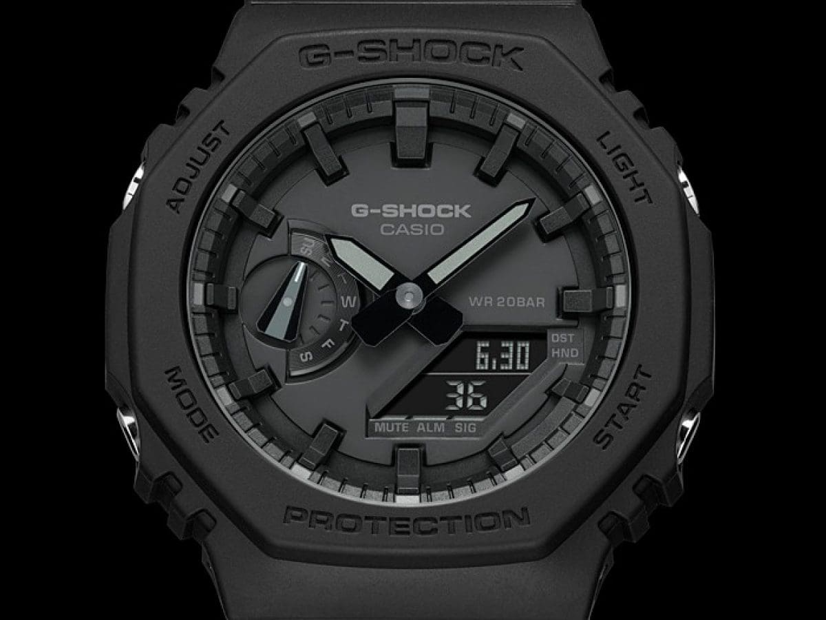 Casio G-Shock Analog Digital Men's Casual Watch Series GA-2100-1A1