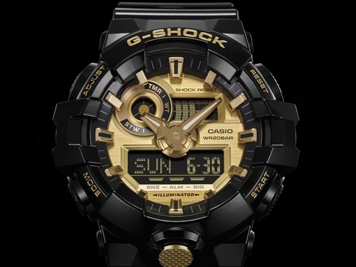 Casio G-Shock Analog-Digital Men's Sports Watch GA-710GB-1A
