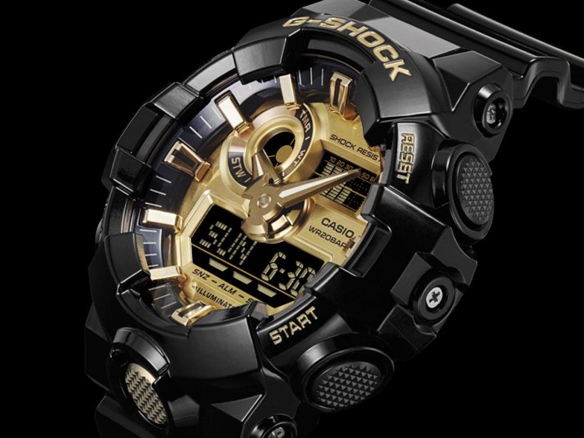 Casio G-Shock Analog-Digital Men's Sports Watch GA-710GB-1A