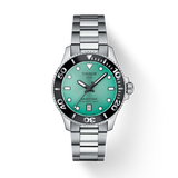 Tissot Seastar 1000 Quartz 36mm Teal Dial Stainless Steel Bracelet Watch T120.210.11.091.00 - Bijoux Eclore