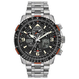 Citizen Promaster Skyhawk At Black Dial Men's Titanium Watch JY8108-53E