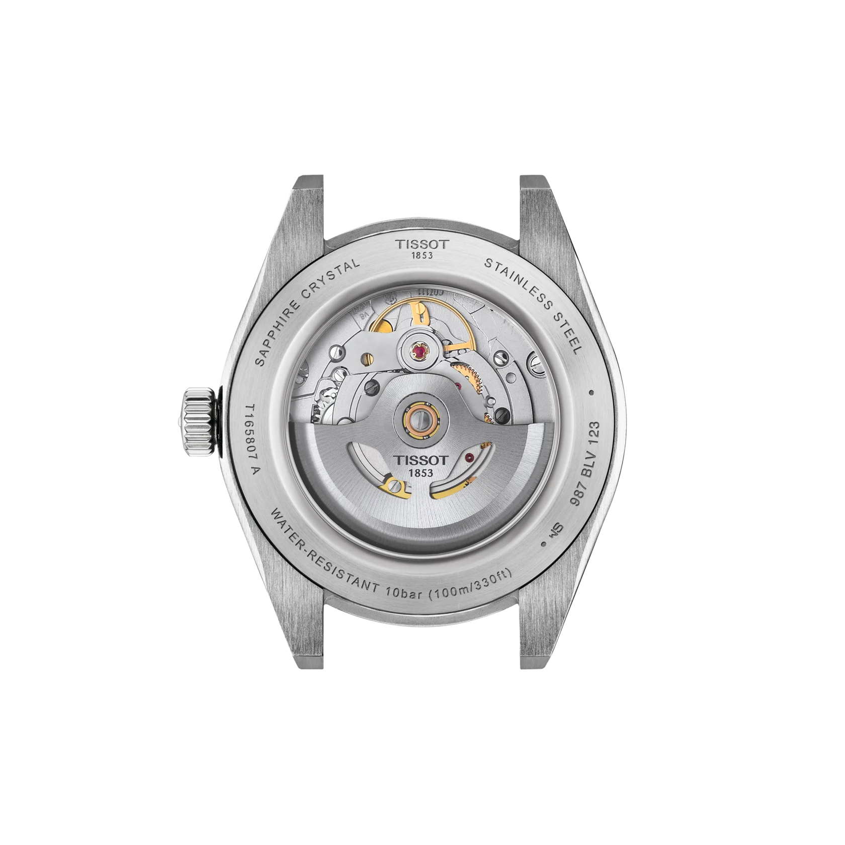 Tissot PR 100 Powermatic 80 40mm Silver Dial Stainless Steel T165.807.11.031.00 - Bijoux Eclore