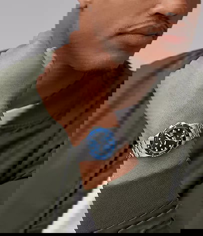 Fossil Blue Dive Three-Hand Date Stainless Steel Watch FS6029