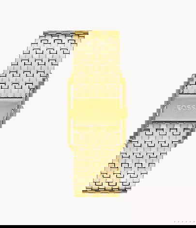 Fossil Carraway Three-Hand Gold-Tone Stainless Steel Watch FS6009