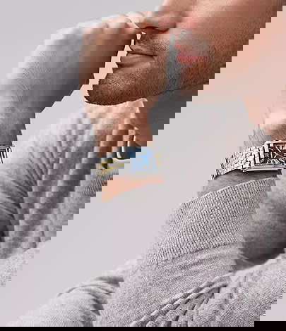 Fossil Carraway Three-Hand Two-Tone Stainless Steel Watch FS6010