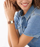 Fossil Harwell Three-Hand Medium Brown Leather Watch ES5264