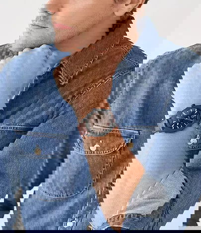 Fossil Machine Three-Hand Date Dark Brown LiteHide Leather Watch FS5972