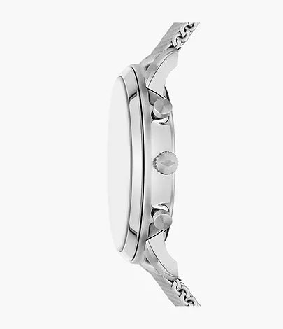 Fossil Neutra Chronograph Stainless Steel Mesh Watch and Bracelet Box Set FS6020SET