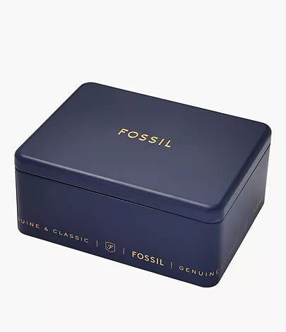 Fossil Neutra Chronograph Stainless Steel Mesh Watch and Bracelet Box Set FS6020SET